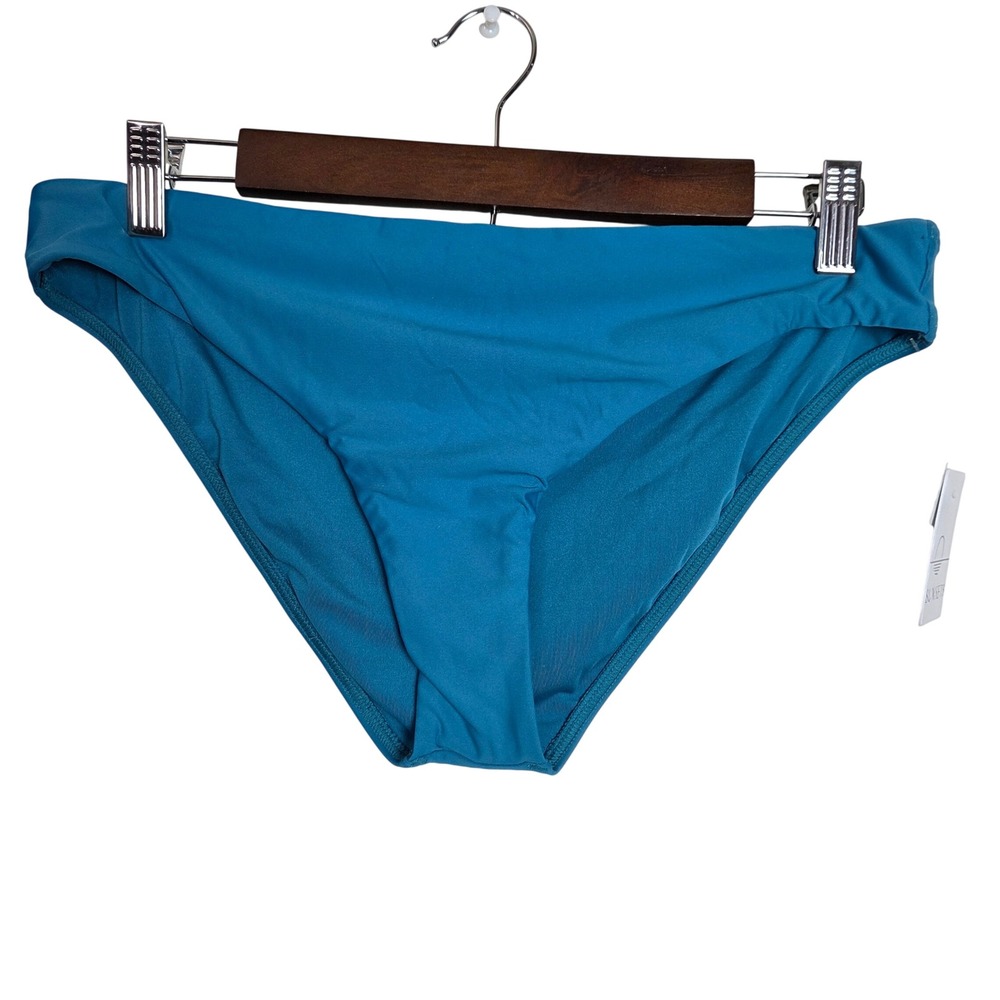 Sunsets‎ Avalon Teal Collins Hipster Bikini Bottoms XL Solid NWT